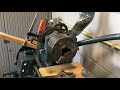 How to remove a chuck from a South Bend Lathe without damaging gears.