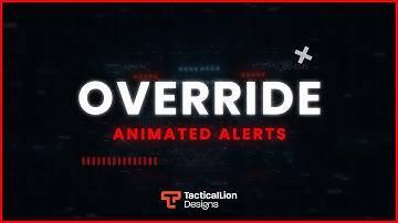 Override Animated Alerts | Animated Twitch Overlays, Alerts.
