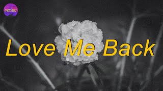 Love Me Back - Trinidad Cardona (Lyrics)