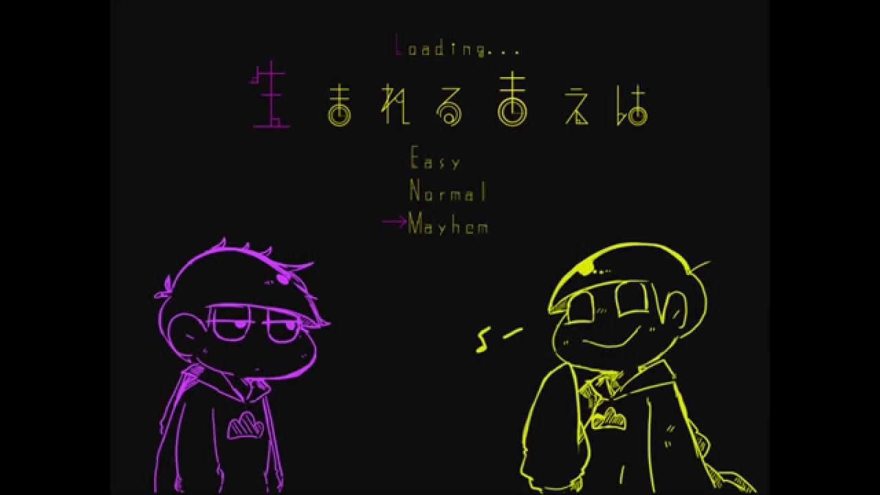【手書き】数字松でう.ま.れ.る.ま.え.は【おそ松さん】