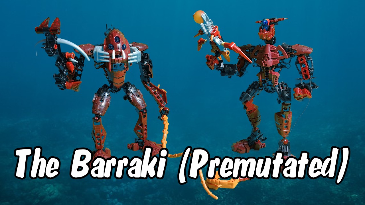 Bionicle Lore M.O.C.s - The Barraki (Pre-mutated)