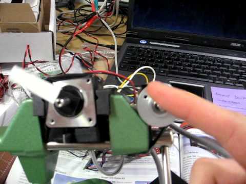 Arduino Encoder to Stepper Motor - YouTube dc motor controller diagram image 