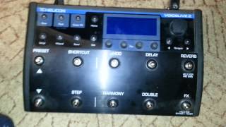 Problem with Tc Helicon voice live 2