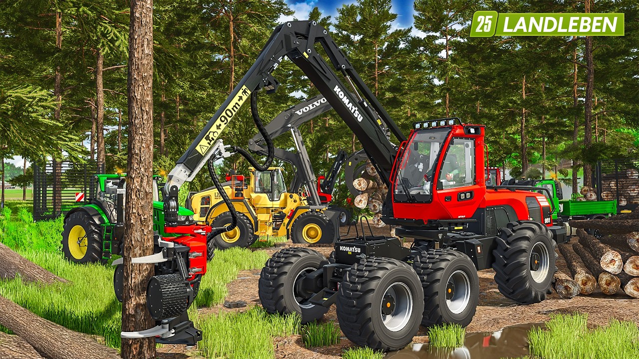 Forst XXL: Ein kompletter Wald muss weg! | Landleben #69 | LANDWIRTSCHAFTS SIMULATOR 25