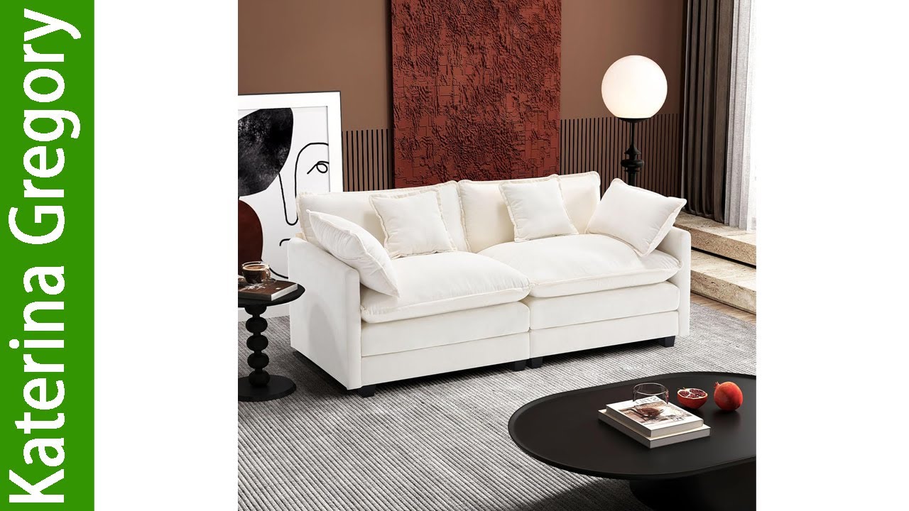 Ihanherry Cloud Sofa Review | 77 inch Modern Loveseat for Small Spaces