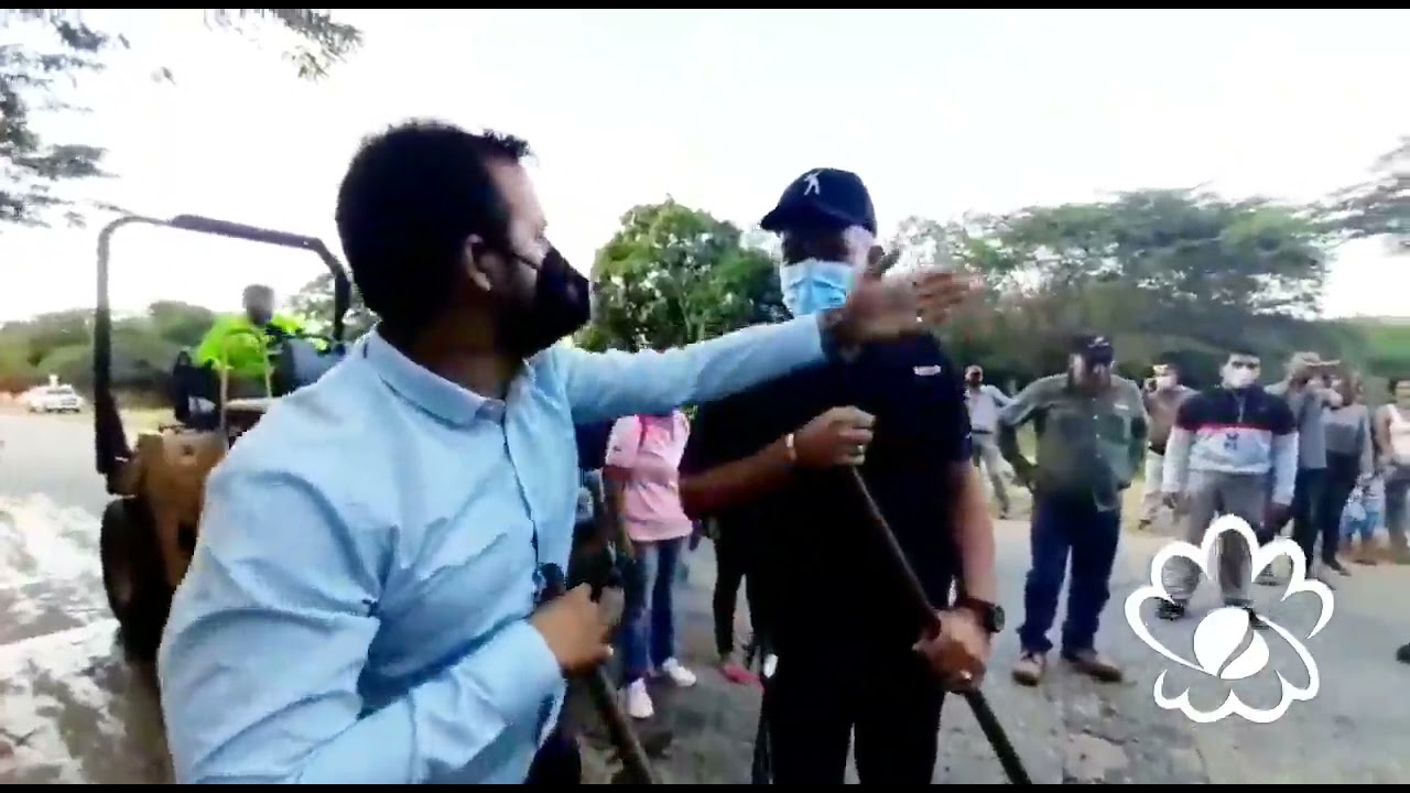 El plan de bacheo en la vía principal del Municipio Crespo - Llegando a Duaca