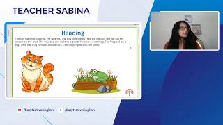 ESL Beginner's English Lesson 2  LIVE with Teacher Sabina