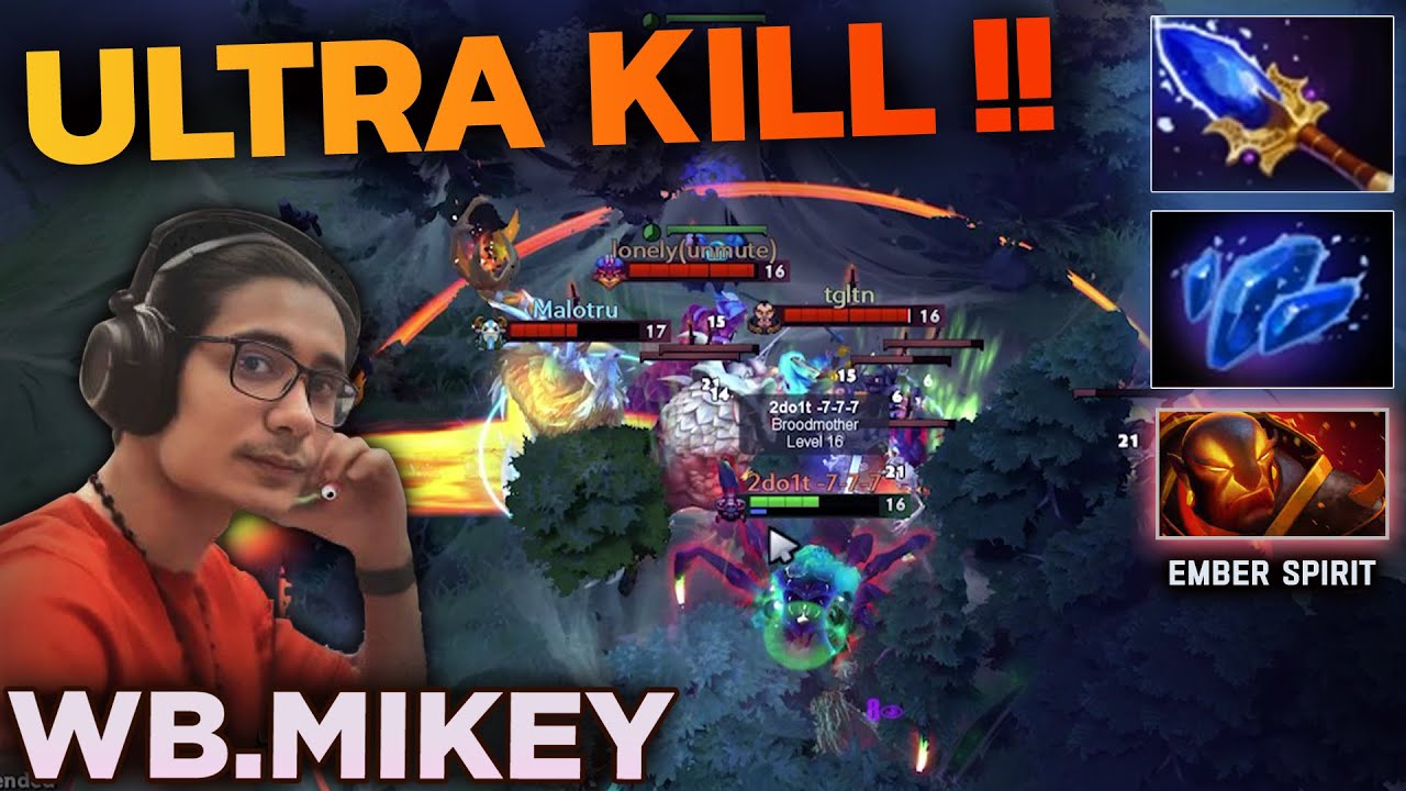 Kasra Mikey Hard Defending with Ember Spirit - Mikey Gameplay ...