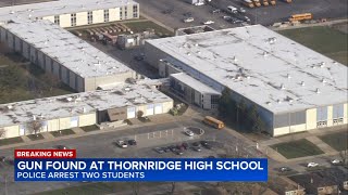 Weapon found at high school in south suburbs, 2 students arrested, officials say