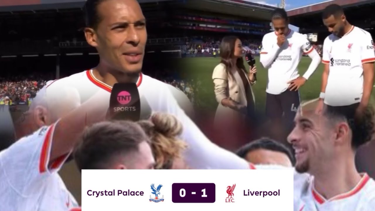 COLOSSAL VAN DIJK -MAN OF THE MATCH |Liverpool vs crystal palace 1-0