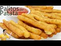 PALITOS de PATATA y QUESO, Delicioso aperitivo de PAPA que TE SORPRENDERÁ😋🥔😋5 Ingredientes