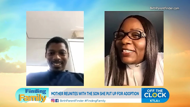 Finding Family: Woman reunited with son she put up for adoption