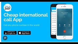 International Calling App Review| You can Call Canada, UK, USA, Australia With Talk360 App Download