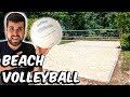 Building a Volleyball Court: Transforming the Backyard with Determination and Vision