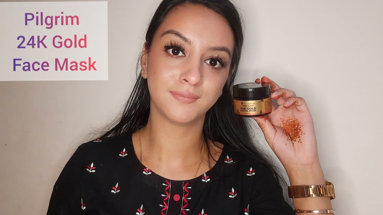 24K Gold Face Mask Review 😍🌼 YouTube