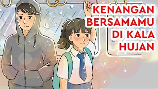 Cinta Pertamaku di Antara Hujan | Cerpen Animasi Cinta Romantis Baper Kenali Studio screenshot 1