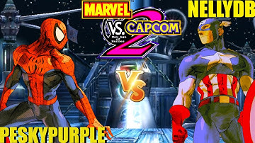 MvC2 Mvci Umvc3 NELLYDB vs PESKYPURPLE pt 2