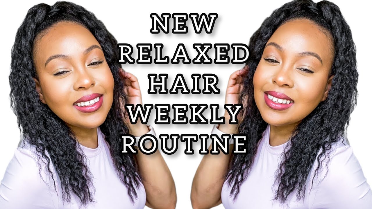 RELAXED HAIR ROUTINE EXPLAINED! Tips for healthy Relaxed Hair. - YouTube