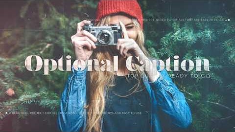 Folding Photos Slideshow After Effects Template