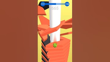 Stack ball game short video|#stackball #shortsfeed #games #shorts