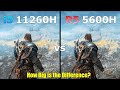 i5 11th Gen 11260H vs Ryzen 5 5600H RTX 3050 Gaming Test - Dell G15 - How Big is the Difference?