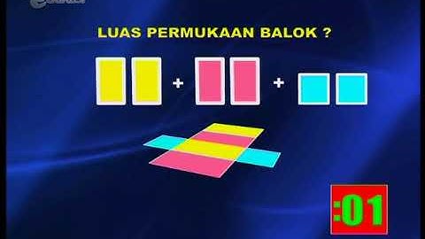 Volum Kubus dan Balok [Menghitung Luas Permukaan Balok] | Video Learning Object