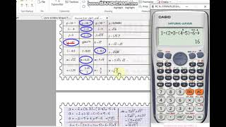 أولى آداب رياضيات ، تصحيح الإستبيان صفحة 10 ه
