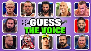 Guess the WWE Wrestlers by Voice 🎤✅🔊 | Cody Rhodes, Jey Uso, Roman Reigns, The Rock screenshot 4