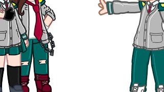 Dude, she's just not into you • meme BNHA AU