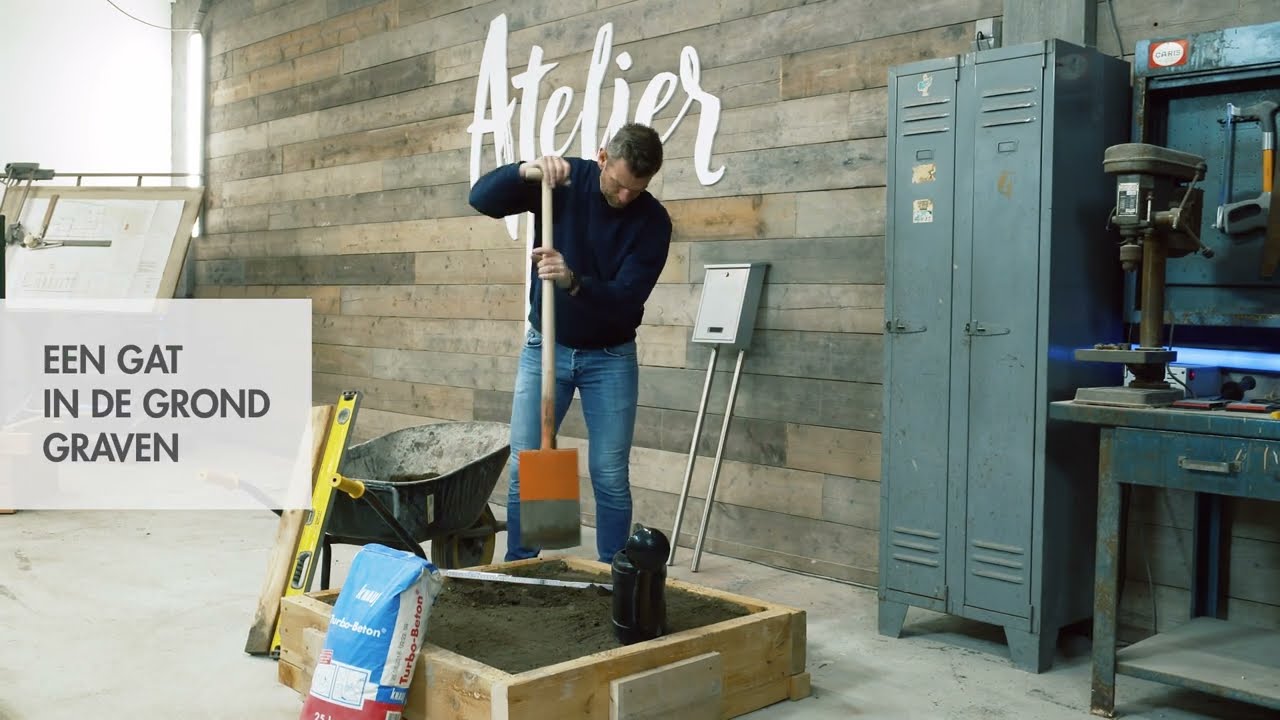 Hoe een brievenbus in de grond vastmaken? - Atelier Knauf
