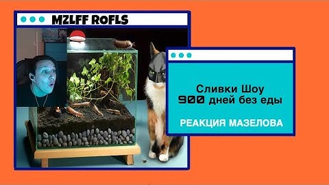РЕАКЦИЯ МАЗЕЛОВА “900 дней без еды” // МАЗЕЛОВ СМОТРИТ ВИДЕО