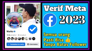 Cara Verifikasi Meta Facebook Terbaru 2023 - Mengaktifkan Centang Biru Facebook