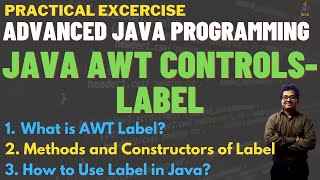 Java AWT Controls  How to use Labels in Java  Java AWT Label Methods & Constructors with Example 2