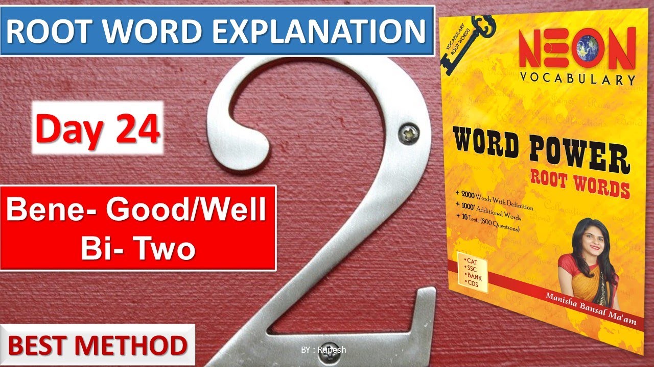 Bene Bi Two Explanation Word Power Root Words Manisha Bansal bene-bi-two-explanation-word-power-root-words-manisha-bansal