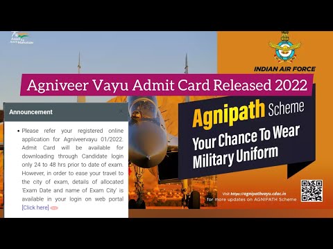 Air Force Agniveer Vayu Admit Card Out 2022 Tamil