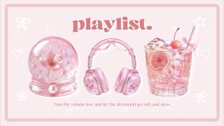 【playlist】🌷🪄 blossom glass globe ⋆｡˚ — Lofi Chill Pop · Sleep Music · Focus · Reading | solune. screenshot 3