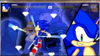 FIGHT MUGEN 22 SONIC VS HOMER