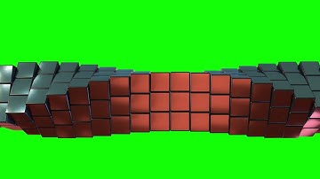 Green screen Rubik