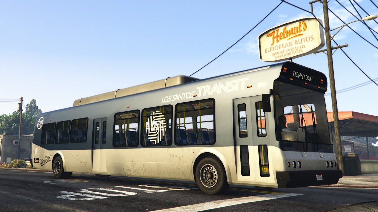 Grand Theft Auto V RP ep 2 Bus Driver route 01 PS5 gameplay!