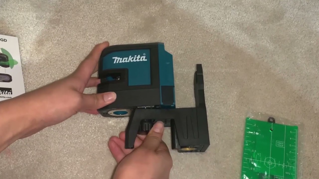 NIVEL LASER CRUZ MAKITA SK106GDZ 10,8V VERDE