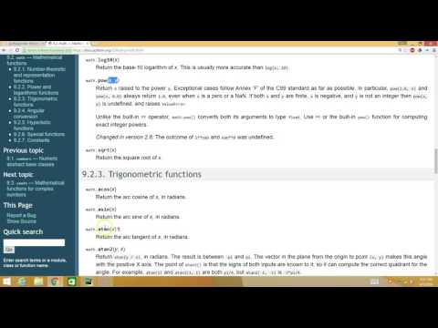 (Python 2) - Using the math tools Pythagorean Calculator