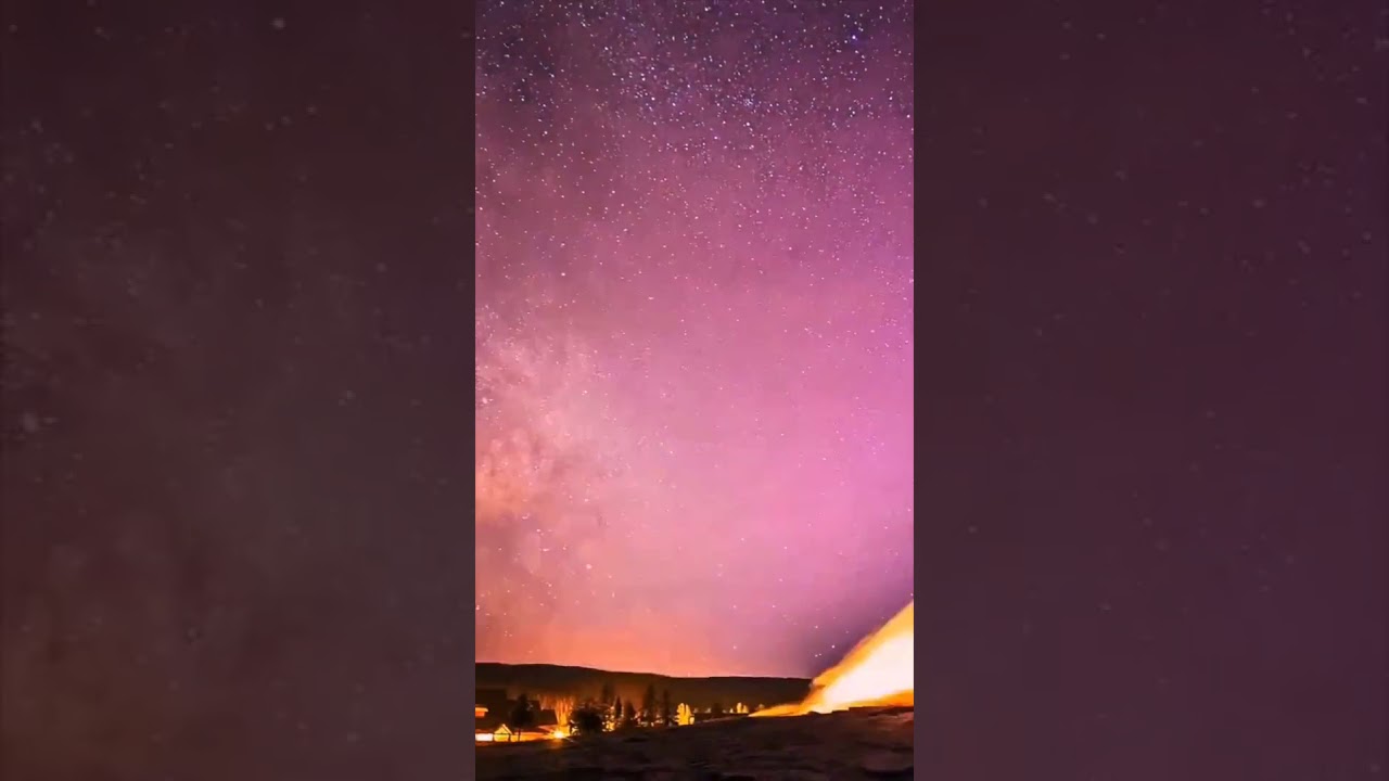 Star sky lapse Live Wallpaper portrait video - YouTube