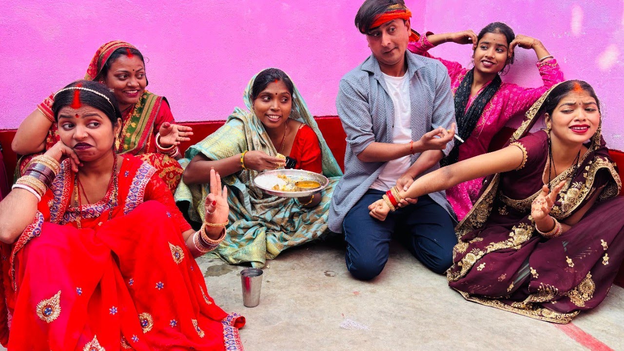 चुड़ैल सास- ननद, देखिये कैसे दान दहेज के लिए बहु को टौचर करवाती है।|Gawar Bhauji Priti Singh Comedy