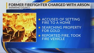 Two men allegedly looking for $20K in gold, one a former Mattoon firefighter, facing arson charges
