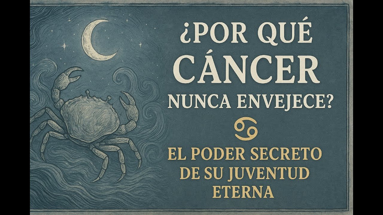 ¿Por qué CÁNCER nunca envejece? ♋ El poder secreto de su eterna juventud