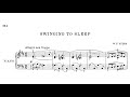 William Sudds: Swinging to sleep