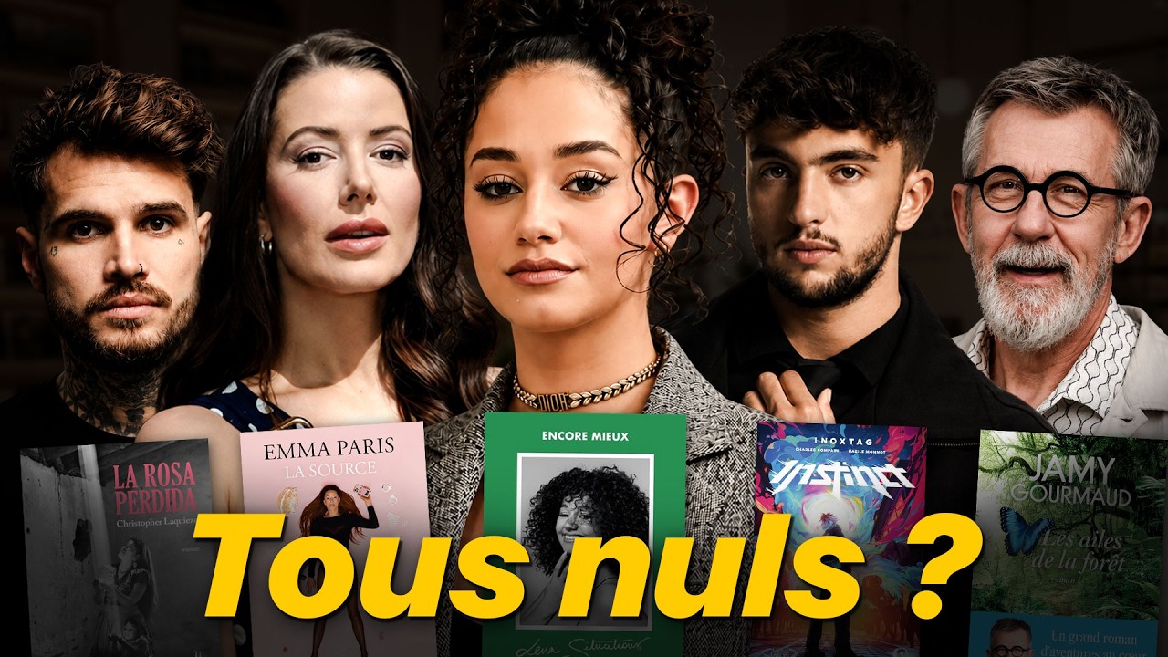 Affiche de Le problème des livres "d'influenceurs"