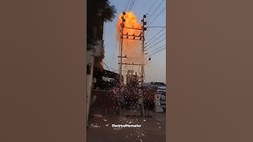 Low voltage line fault | LT line arc | Transformer fault #ltline #voltage