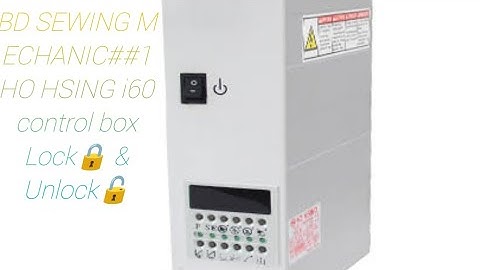 Ho hsing i60 control box sprite Lock🔒#banglatutorial #hohsingcontrobox
