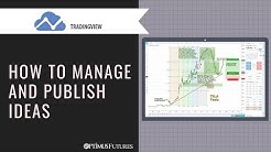 TradingView - How to Manage and Publish Ideas